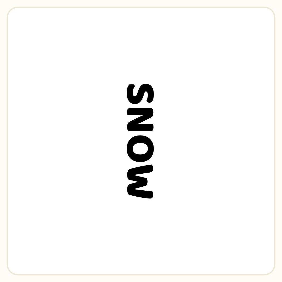 Rebus puzzle: the word &quot;SNOW&quot; rotated so it reads downward