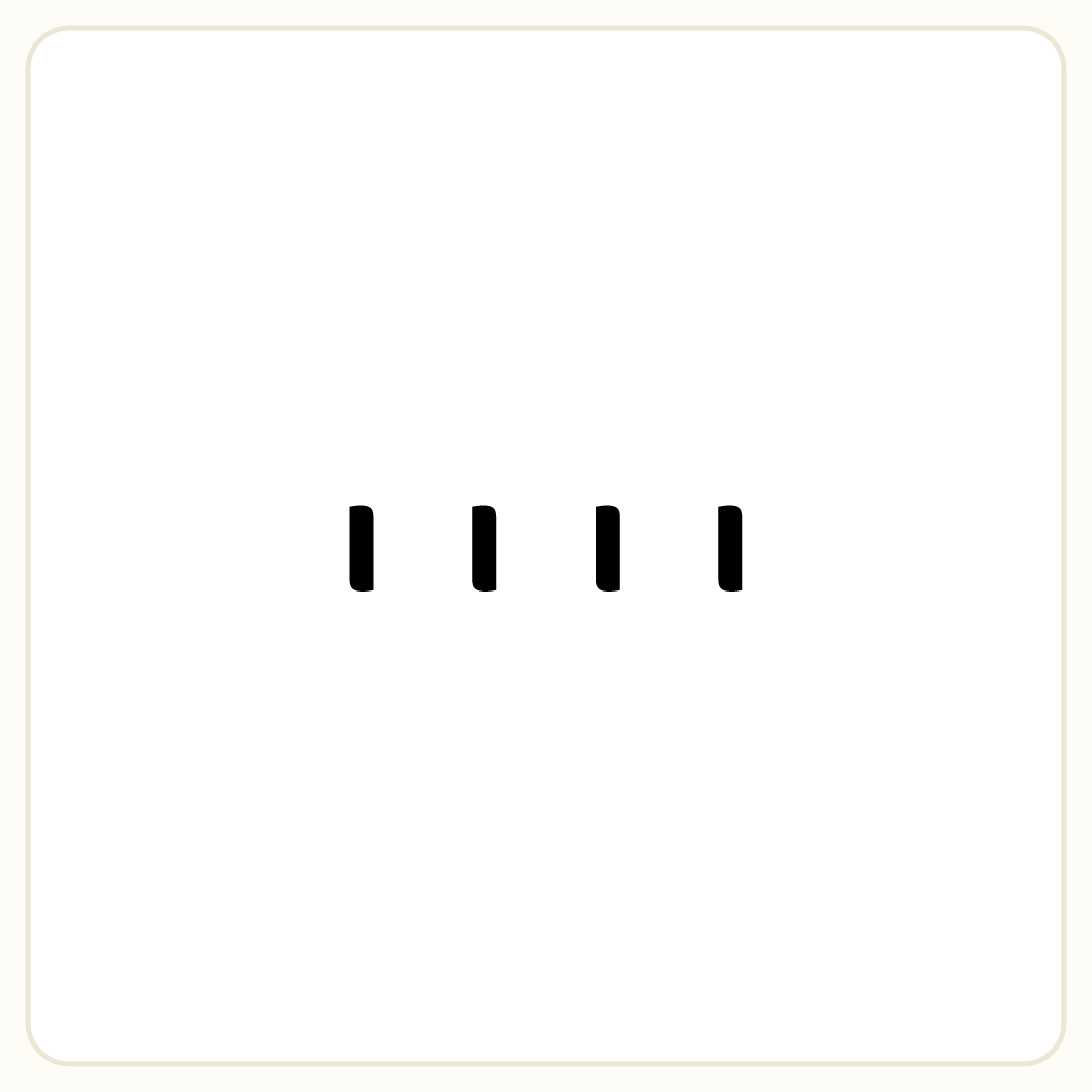 Rebus puzzle: the word &quot;I&quot; repeated 4 times in a row