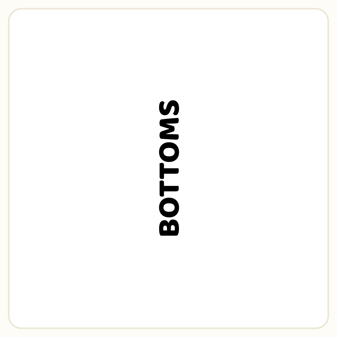Rebus puzzle: the word &quot;BOTTOMS&quot; rotated so it reads upward
