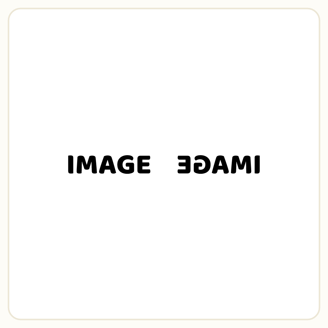 Rebus puzzle: the word &quot;IMAGE&quot;, then the word &quot;IMAGE&quot; mirrored (written backwards)
