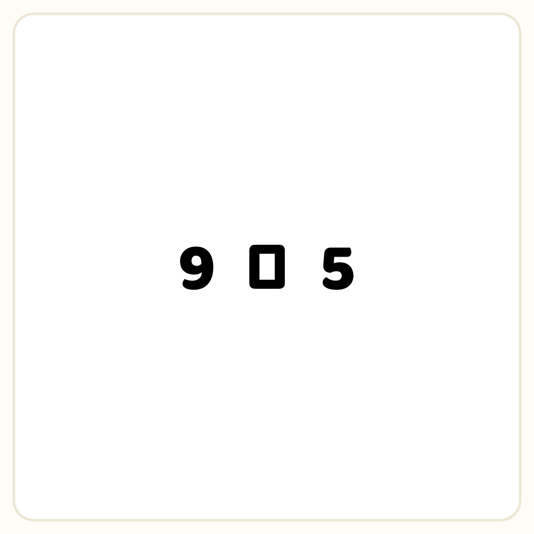 Rebus puzzle: the word &quot;9&quot;, then the word &quot;→&quot;, then the word &quot;5&quot;