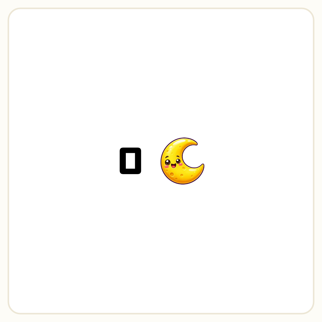 Rebus puzzle: the word &quot;→&quot;, then a picture of a moon