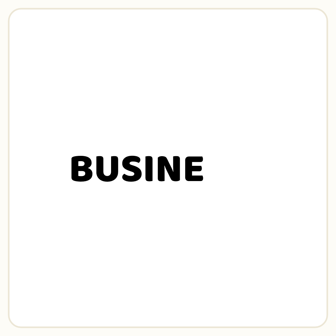 Rebus puzzle: the word &quot;BUSINE&quot;, then a deliberate blank space