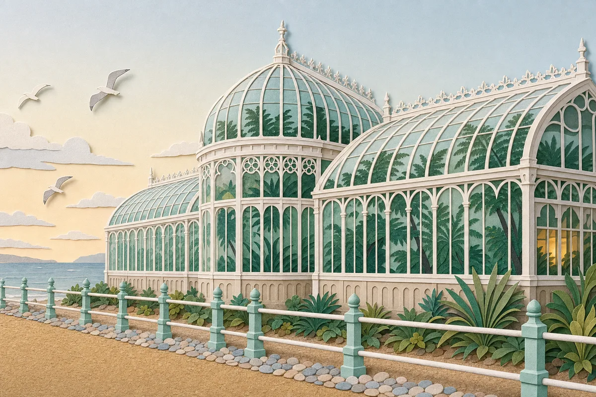 Fennimore Winter Garden, the setting of The Tortoise Who Was Not There